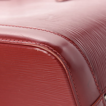 Louis Vuitton Epi Alma PM Rubis 9 of 21