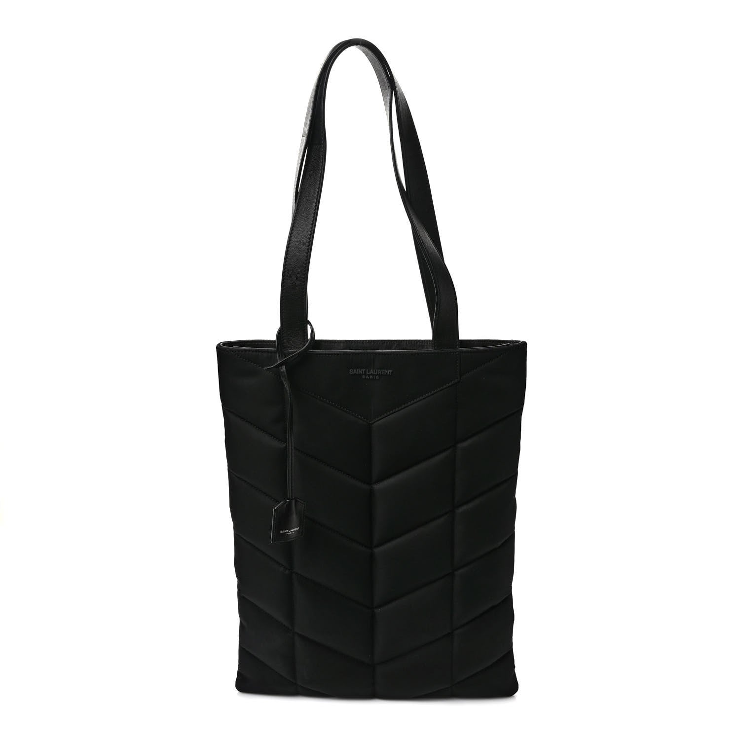Saint Laurent Nylon Puffer Tote Bag Black 1 of 8