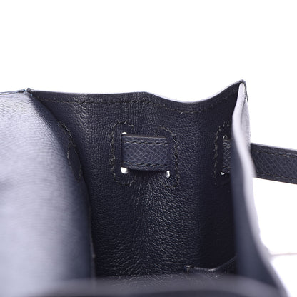 Hermes Epsom Kelly Sellier 25 Bleu Indigo 14 of 32