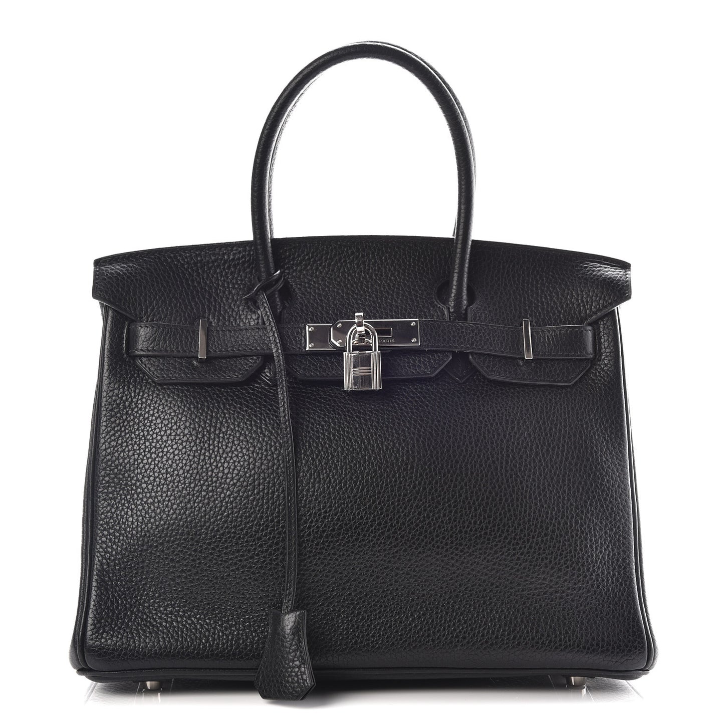 Taurillon Clemence Birkin 30 Black