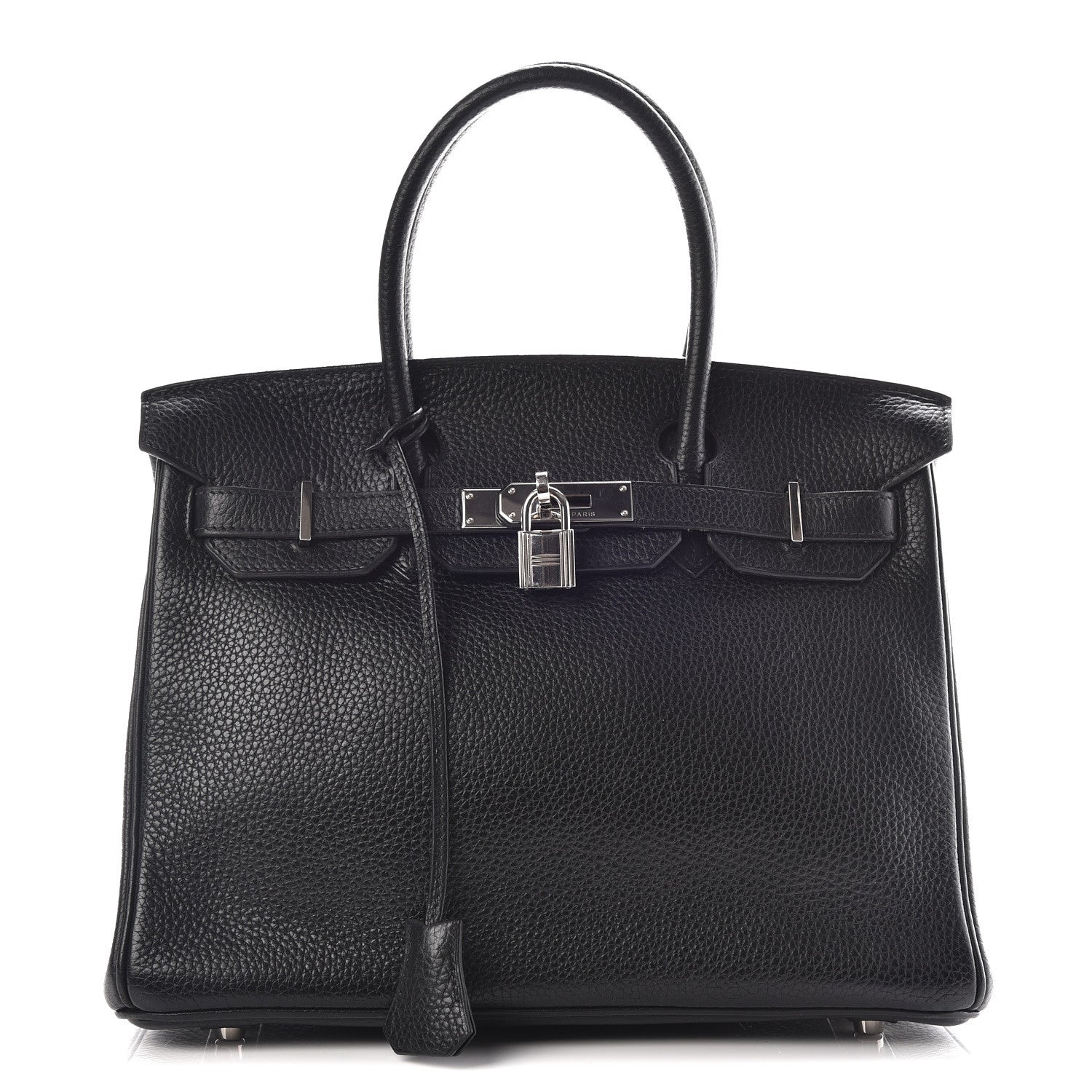Hermes Taurillon Clemence Birkin 30 Black 1 of 42