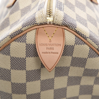 Louis Vuitton Damier Azur Speedy 35 6 of 11