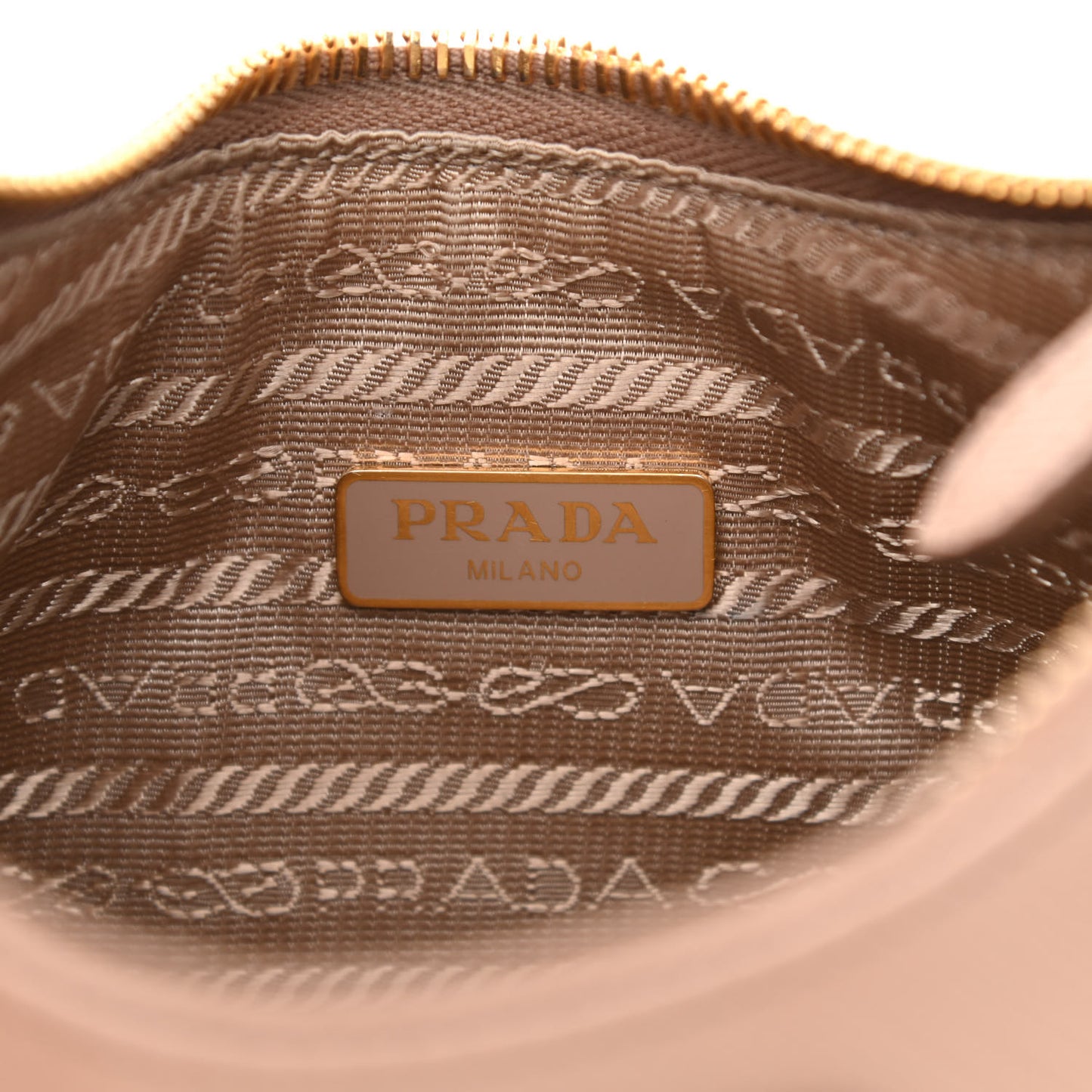 Saffiano Re-Edition 2005 Shoulder Bag Cammeo Beige