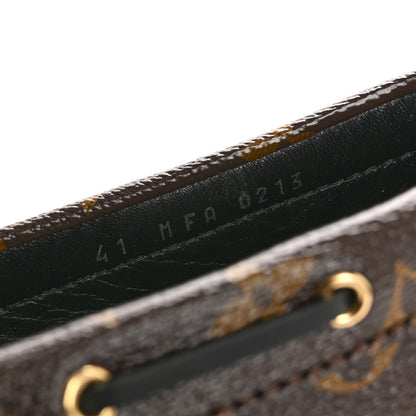 Louis Vuitton Patent Reverse Monogram Gloria Loafers 41 9 of 10
