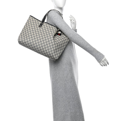 Gucci GG Plus Monogram Medium Signature Web Loop Tote Navy 2 of 10