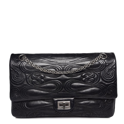 Chanel Lambskin 2.55 Reissue 226 Moscou Flap Black 1 of 7