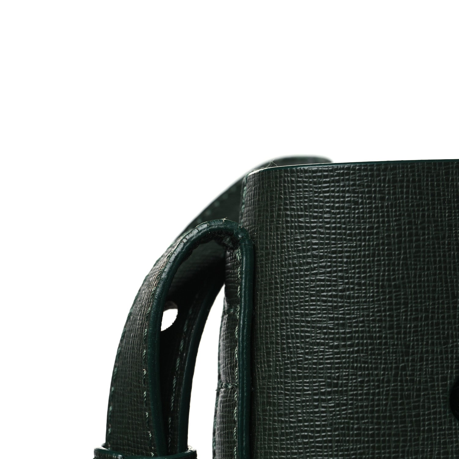 Mansur Gavriel Saffiano Bucket Bag Moss 11 of 11