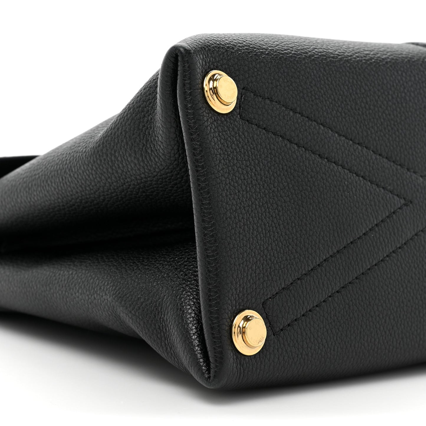 Grained Smooth Calfskin Rose Des Vents MM Black