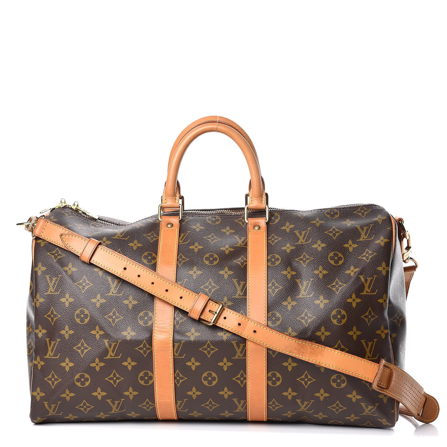 Louis Vuitton Monogram Keepall Bandouliere 45 1 of 15