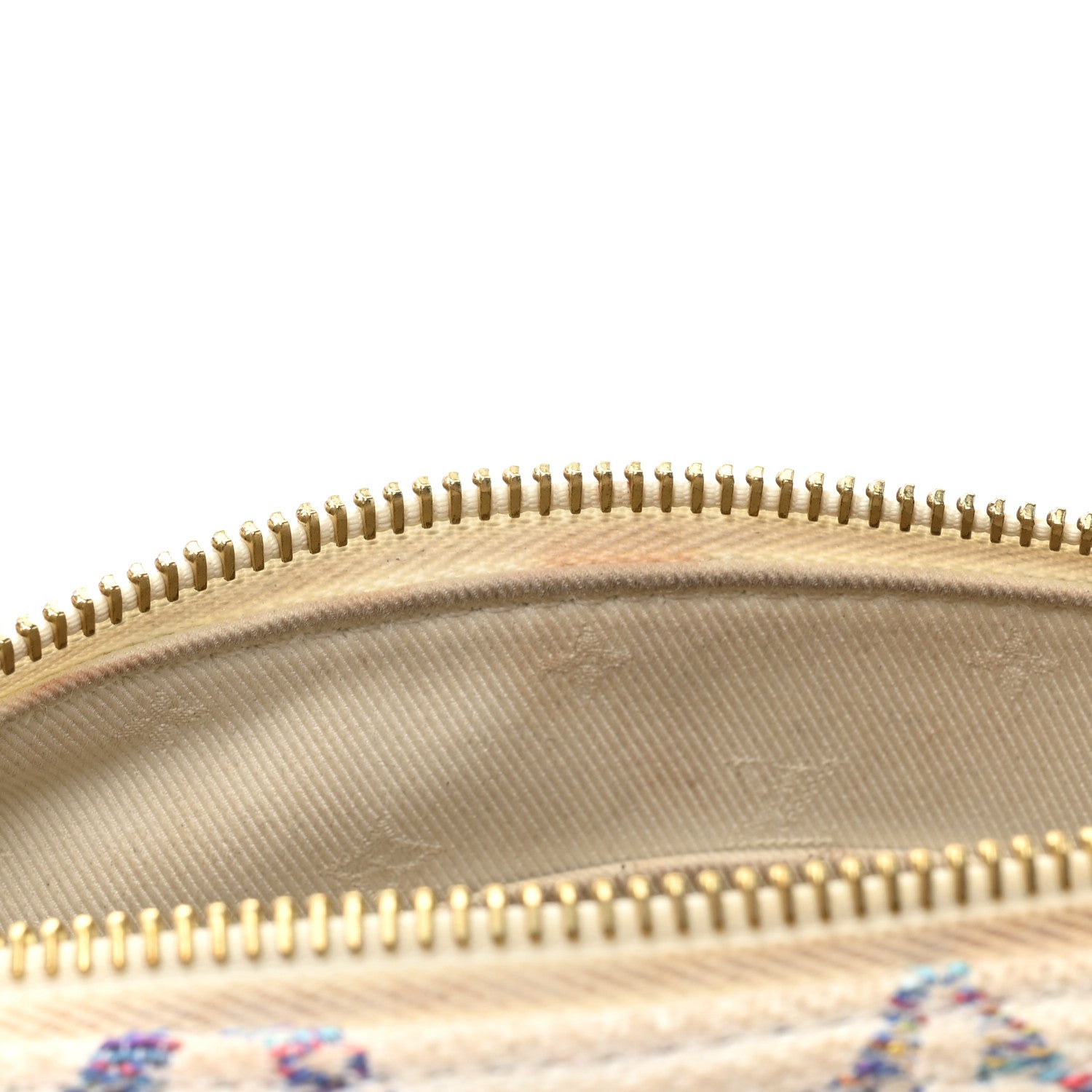 Louis Vuitton Monogram Jacquard Fabric Speedy Bandouliere 20 Multicolor Beige 11 of 18