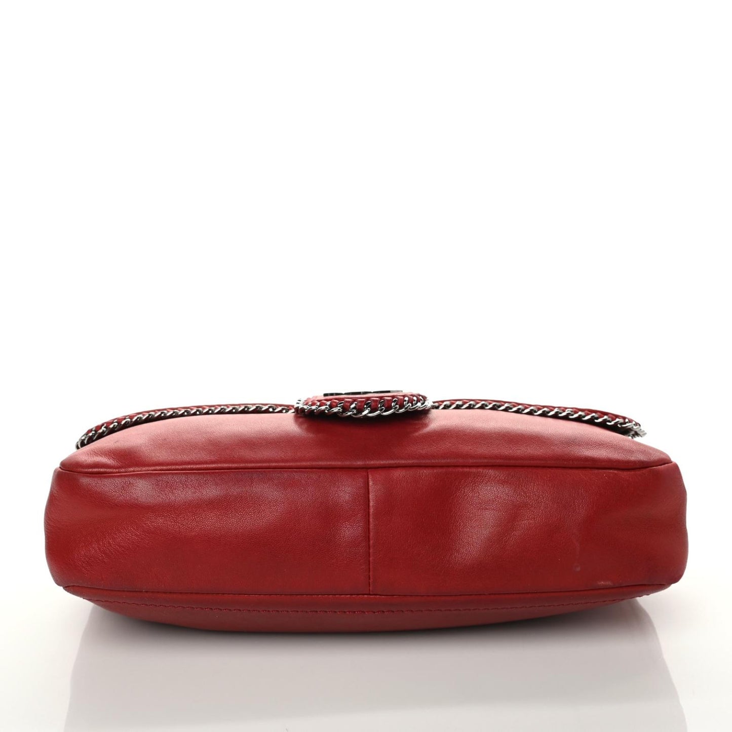 Lambskin Medium Madison Flap Red