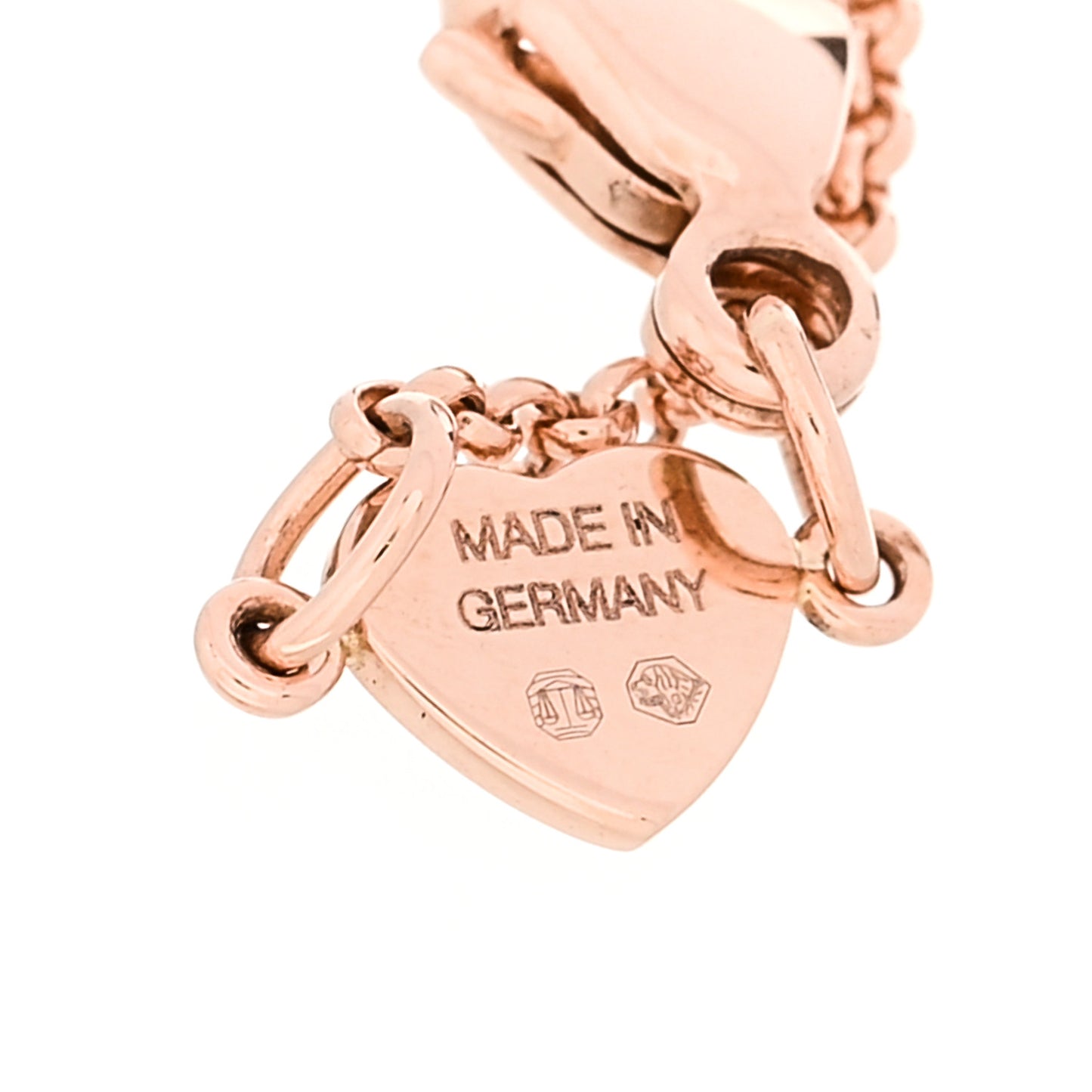 18K Rose Gold Carnelian My Happy Hearts Bracelet