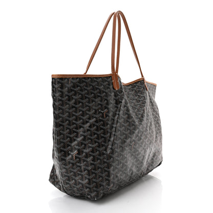 Goyard Goyardine Saint Louis GM Black Gold 4 of 10
