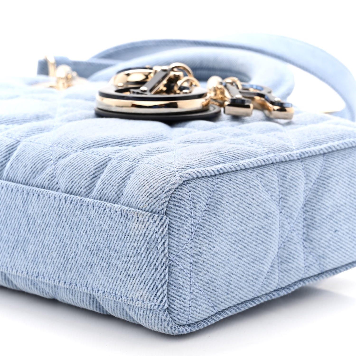 Christian Dior Denim Macrocannage Lady D-Joy Blue 9 of 9