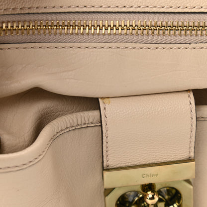 Chloe Calfskin Medium Elsie Satchel Light Tan 10 of 11