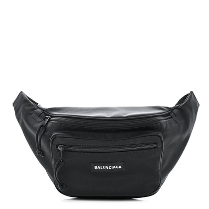 Balenciaga Recycled Casual Nylon Explorer Beltpack Black 1 of 10