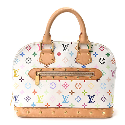Louis Vuitton Monogram Multicolor Alma White 1 of 9