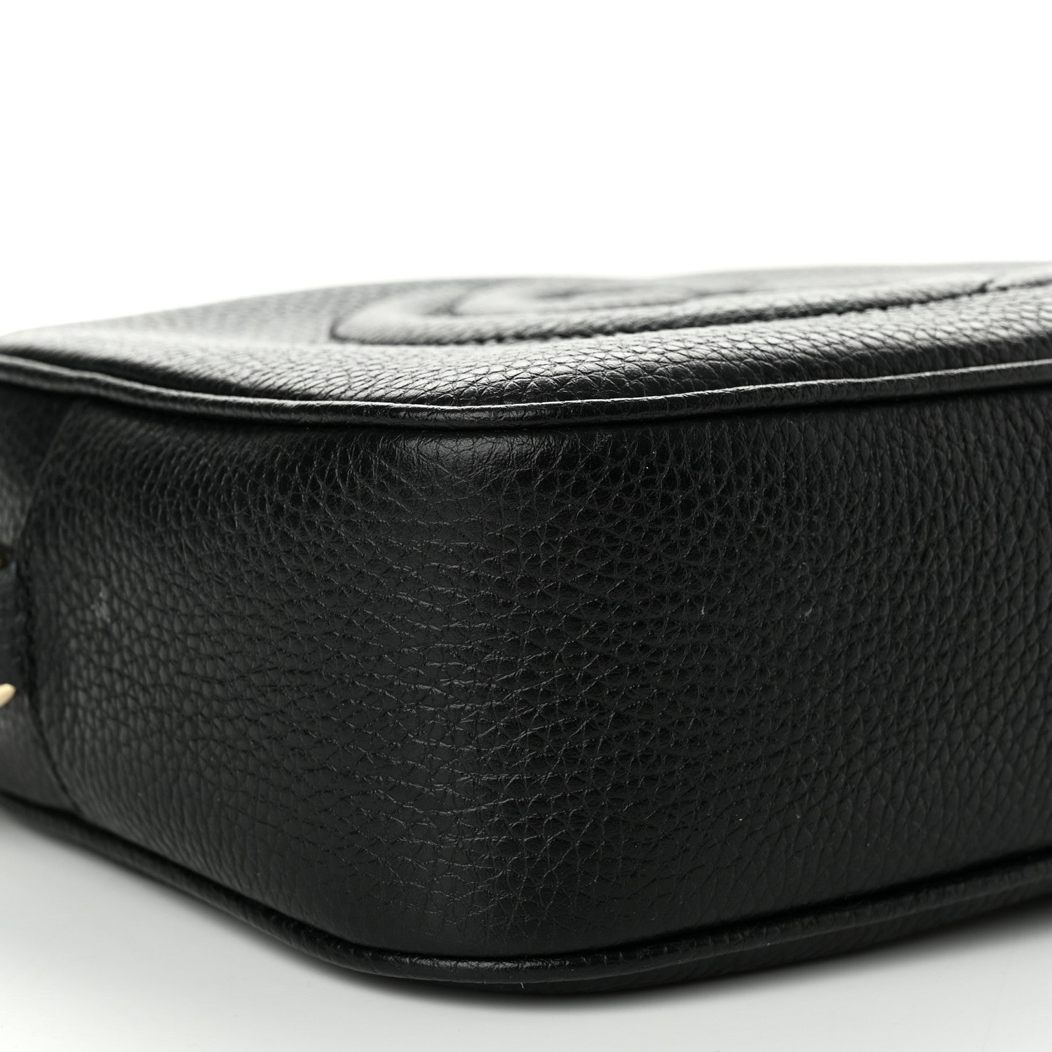 Gucci Pebbled Calfskin Small Soho Disco Bag Black 9 of 13