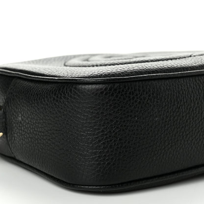 Gucci Pebbled Calfskin Small Soho Disco Bag Black 9 of 13