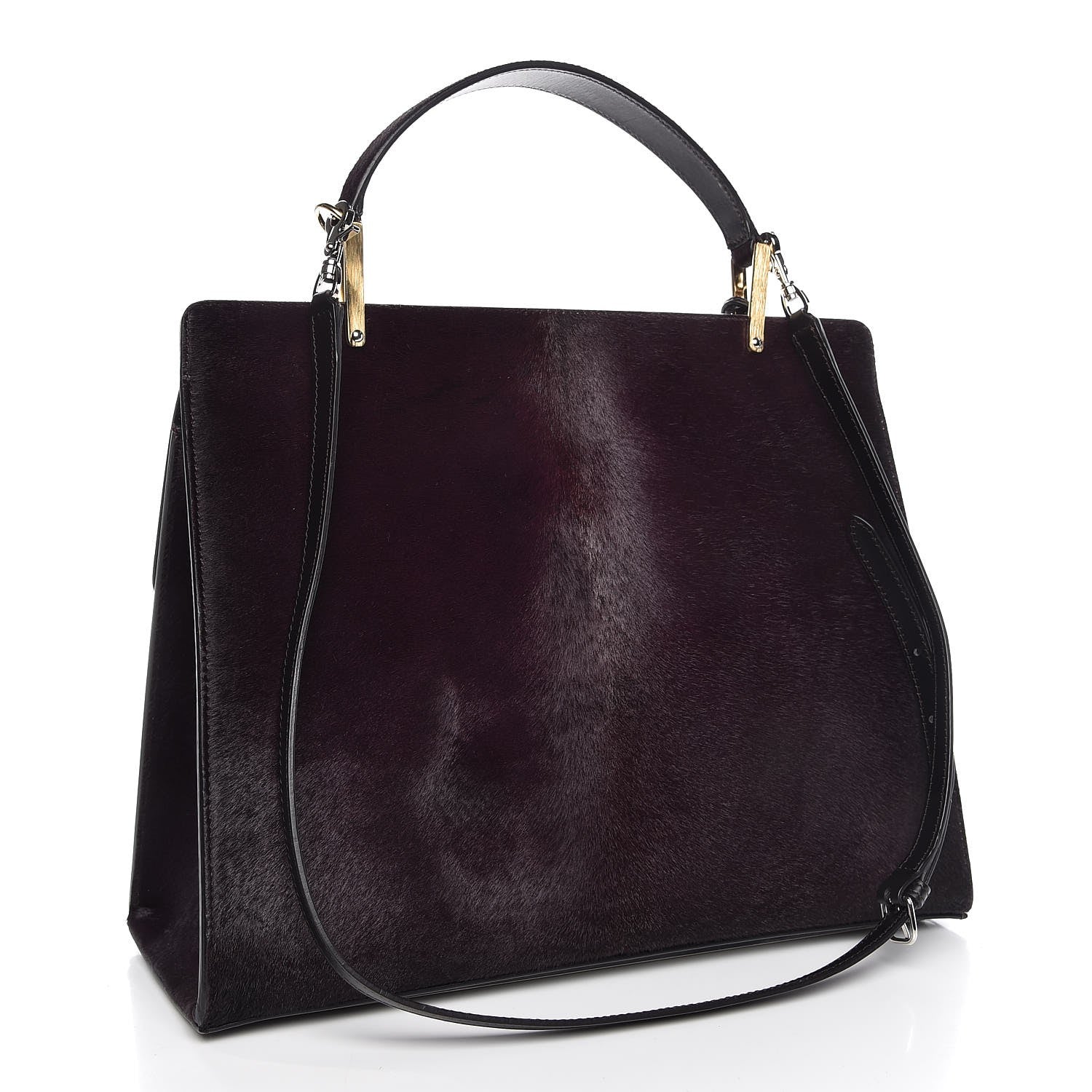 Balenciaga Calf Hair Le Dix M Cartable Shoulder Bag 4 of 8