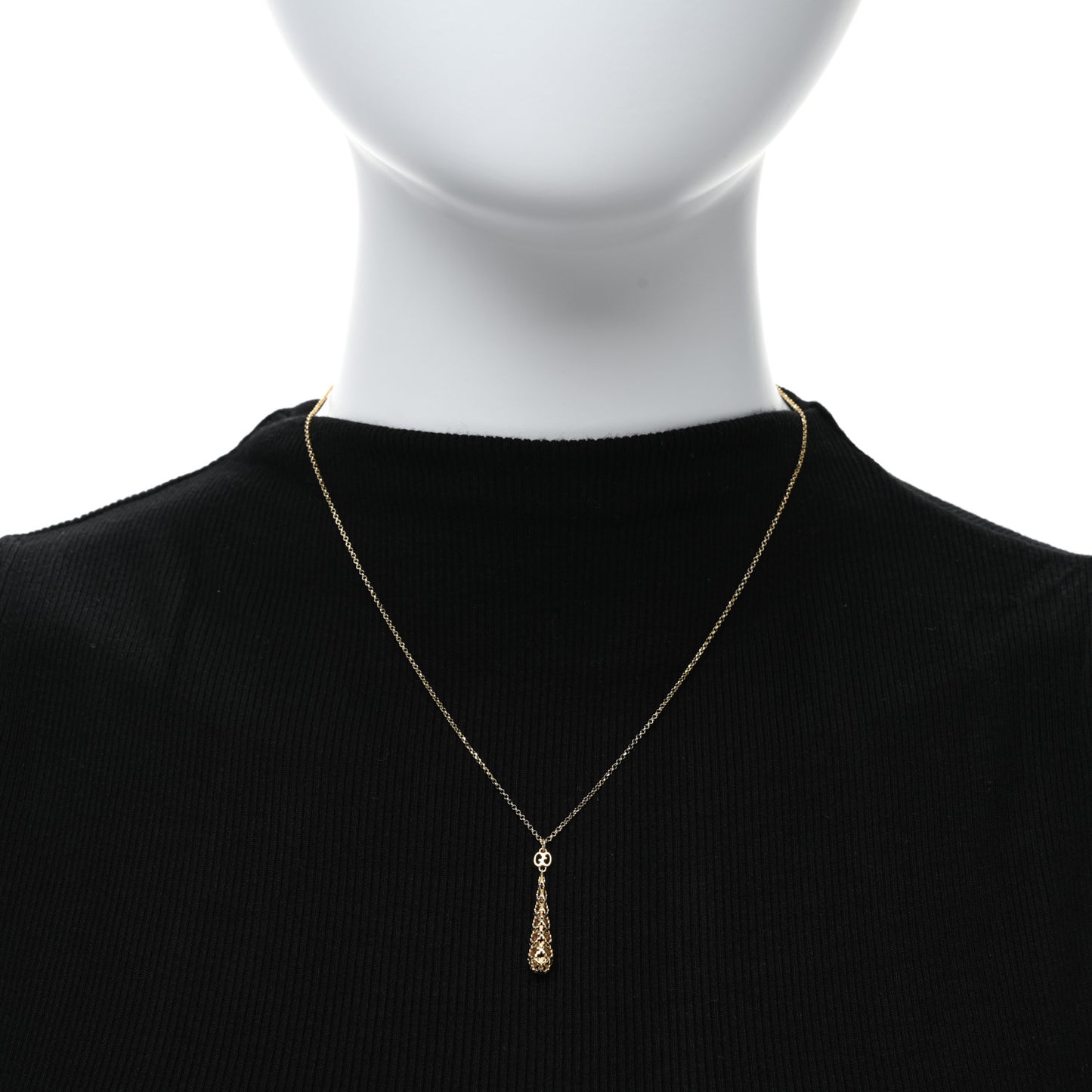 18K Yellow Gold Diamantissima Pendant Necklace