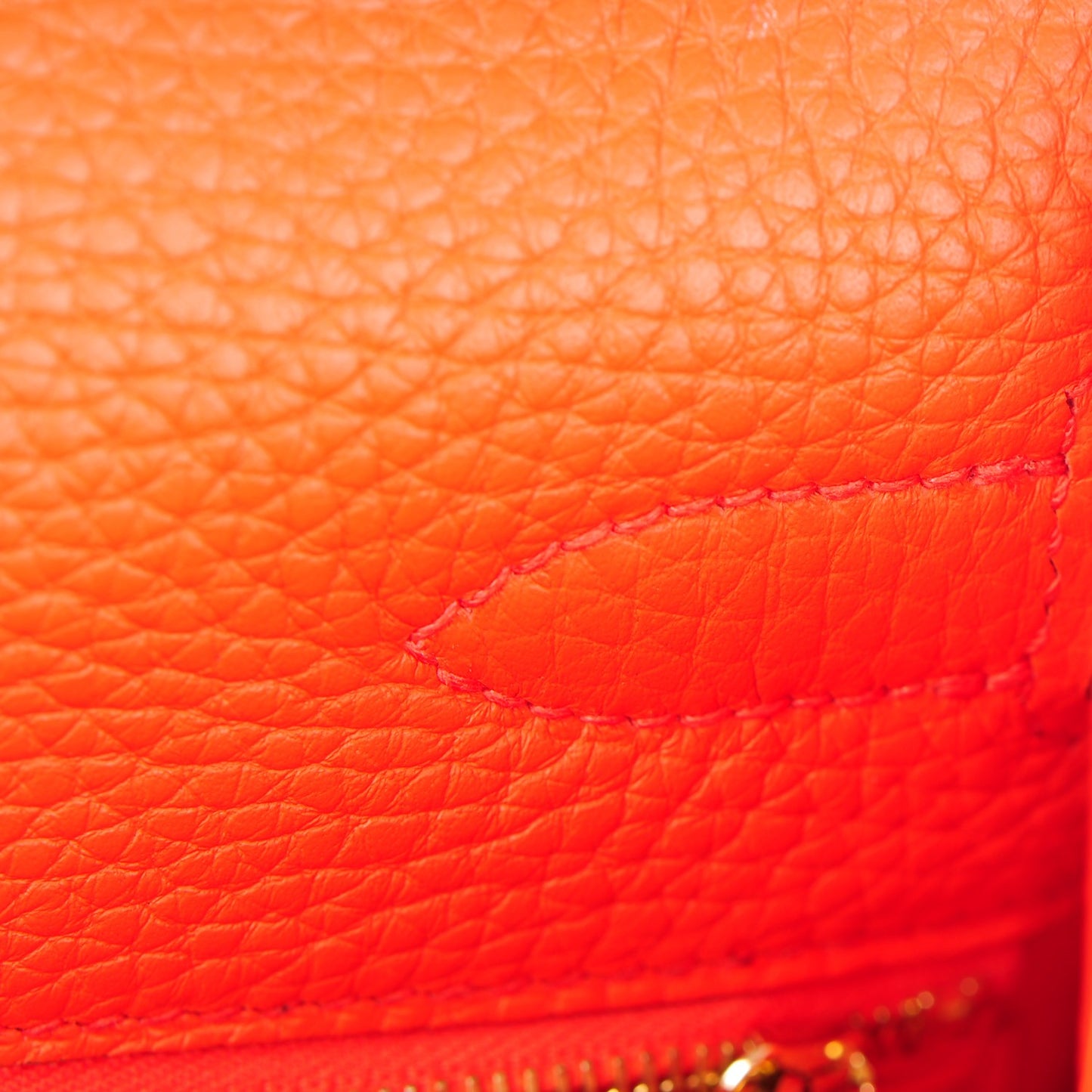 Taurillon Clemence Kelly Retourne 32 Orange Poppy