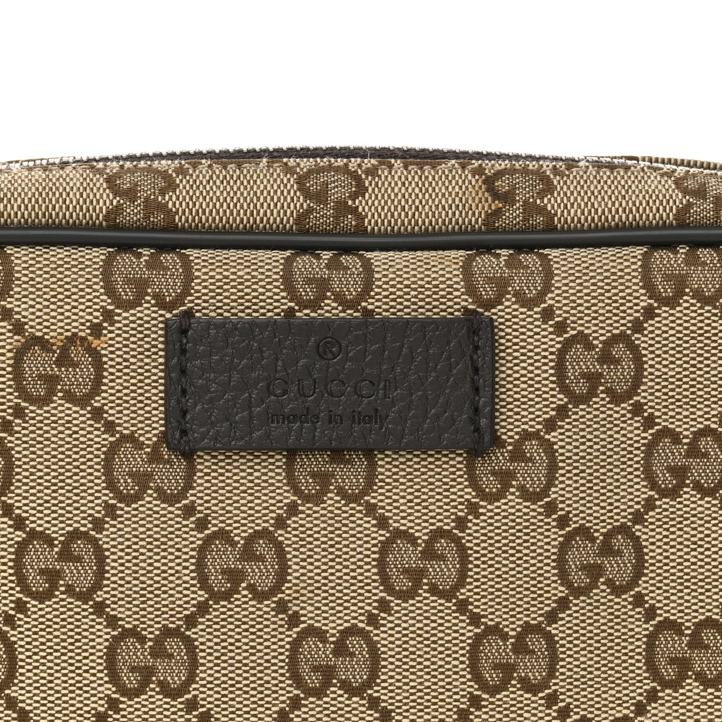 Monogram Belt Bag Dark Brown