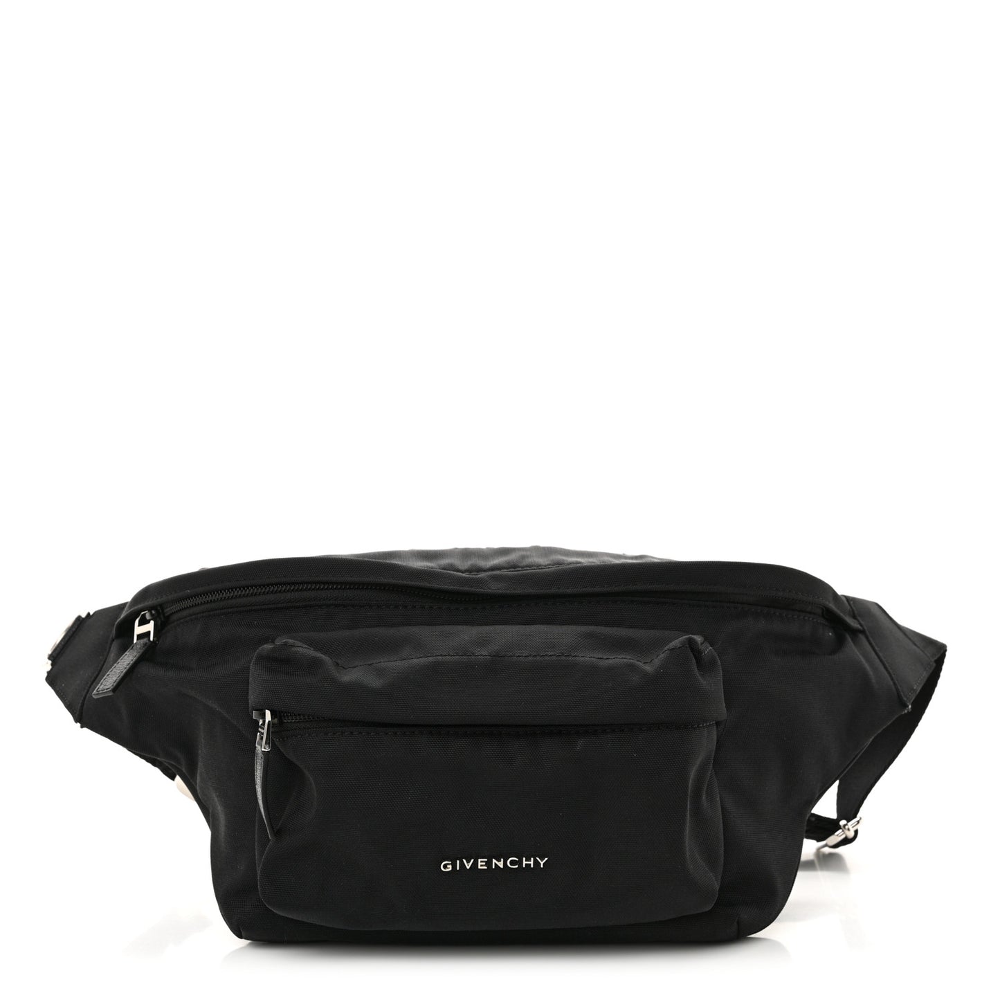 Nylon Logo Bum Bag Black