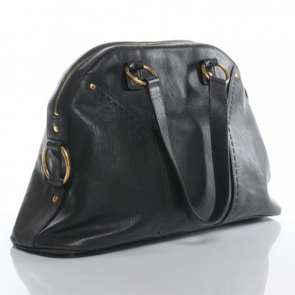 Saint Laurent Leather Large Muse Dark Grey 3 of 12