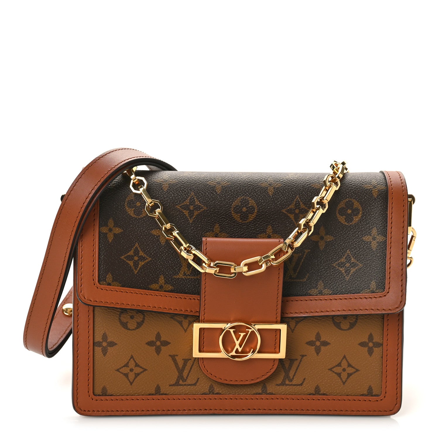 Louis Vuitton Reverse Monogram Dauphine MM 1 of 8