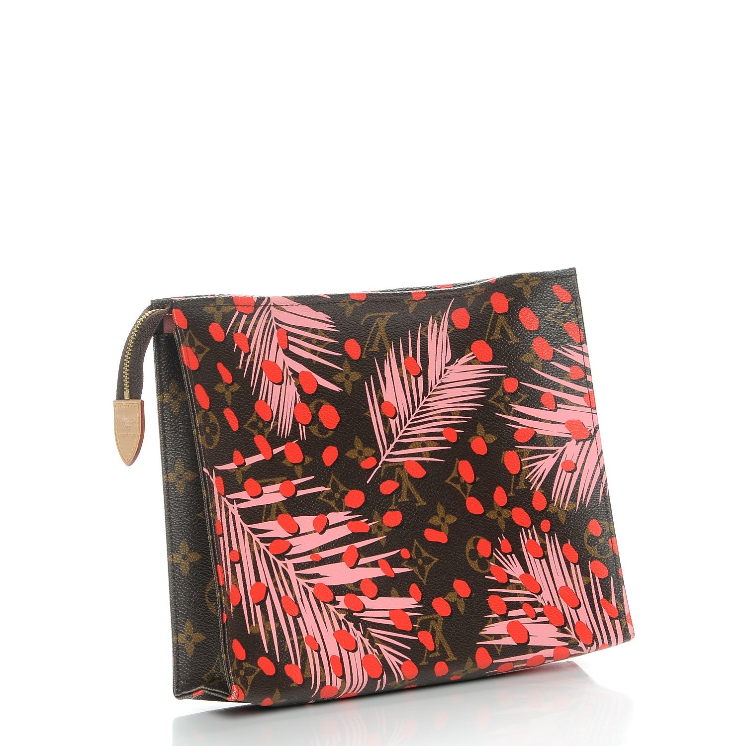 Louis Vuitton Monogram Jungle Dots Toiletry Pouch 26 Sugar Pink Poppy 3 of 8