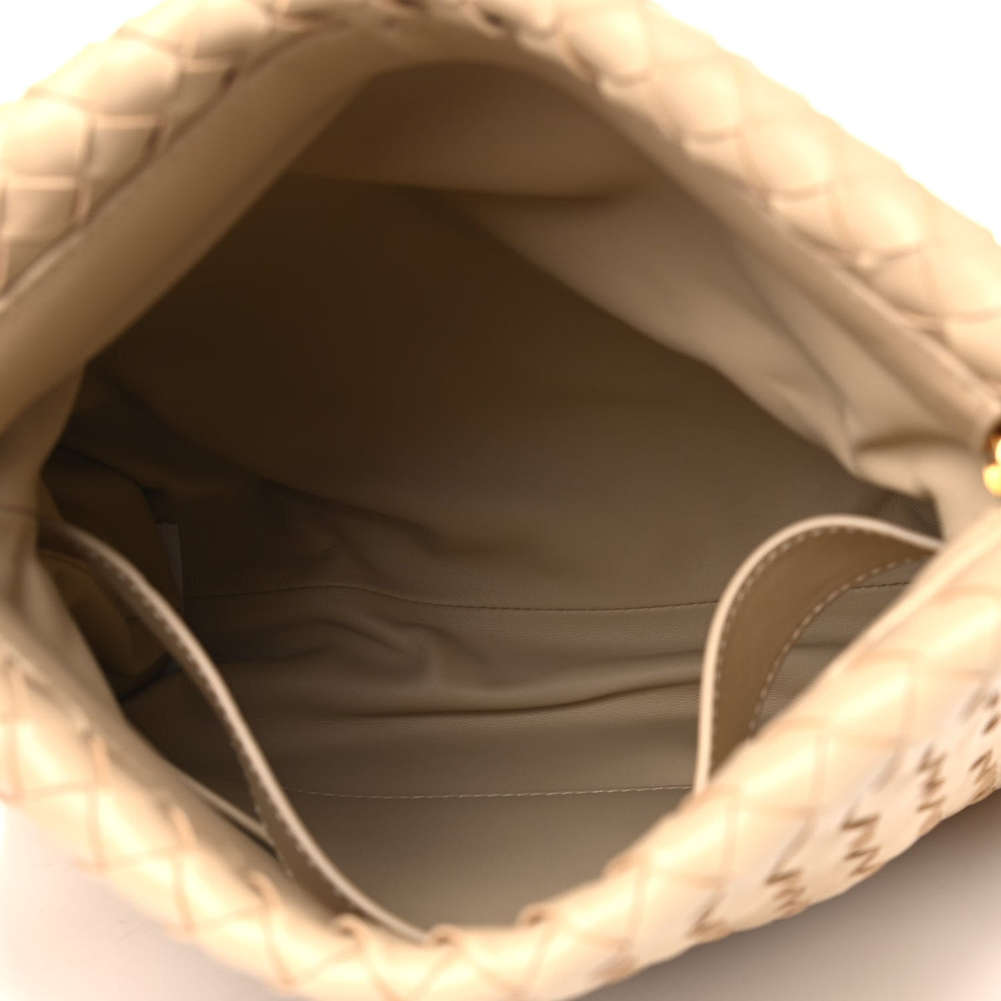 Nappa Intrecciato The Fold Crossbody Porridge