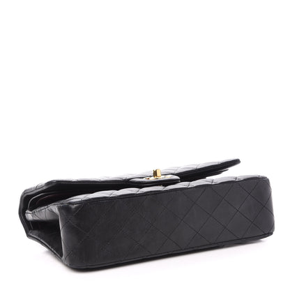 Chanel Lambskin Quilted Medium Double Flap Black 5 of 12