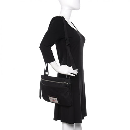 Givenchy Nylon Downtown Flat Messenger Black 2 of 9