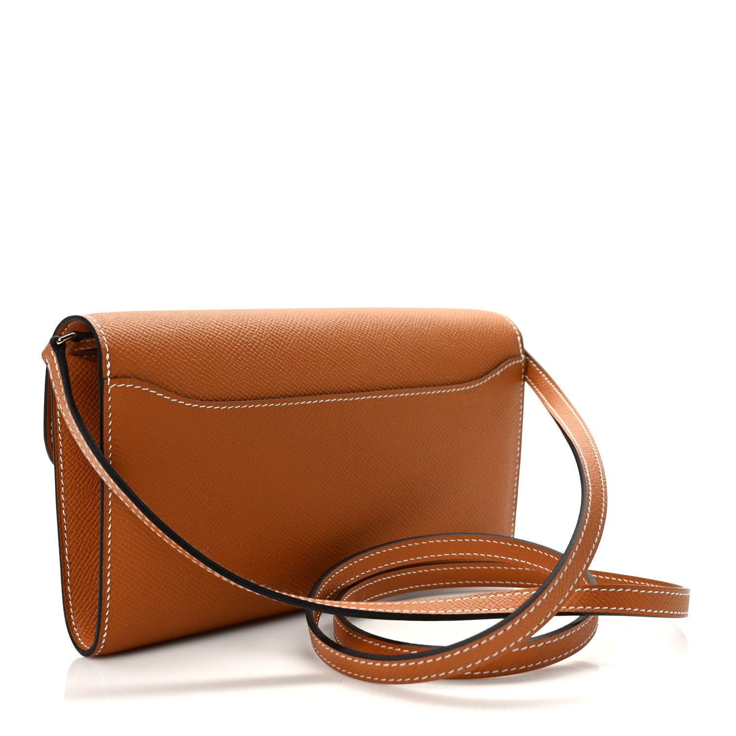 Hermes Epsom Constance Long Wallet To Go Gold 3 of 9