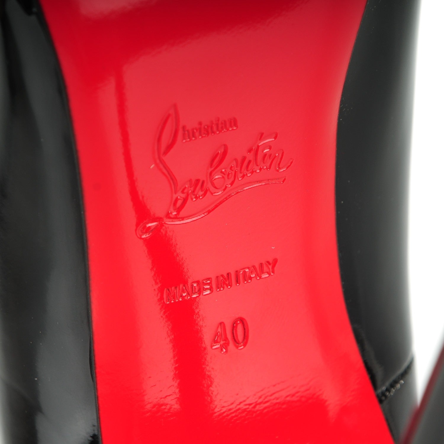 Christian Louboutin Patent So Kate 120 Pumps 40 Black 6 of 7