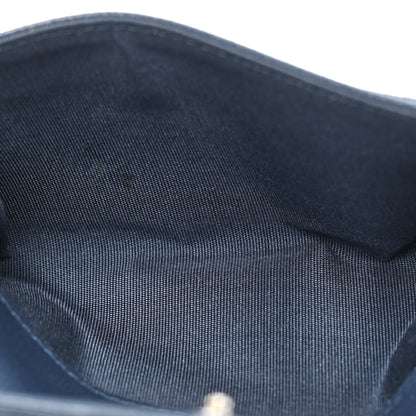 Chanel Caviar Quilted Boy Flap Card Holder Blue 5 of 11