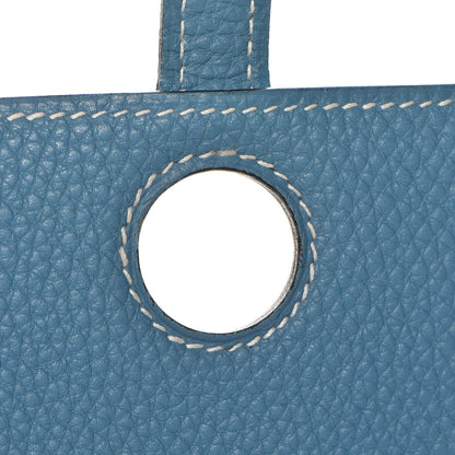 Hermes Togo Dogon Duo Wallet Blue Jean 15 of 15
