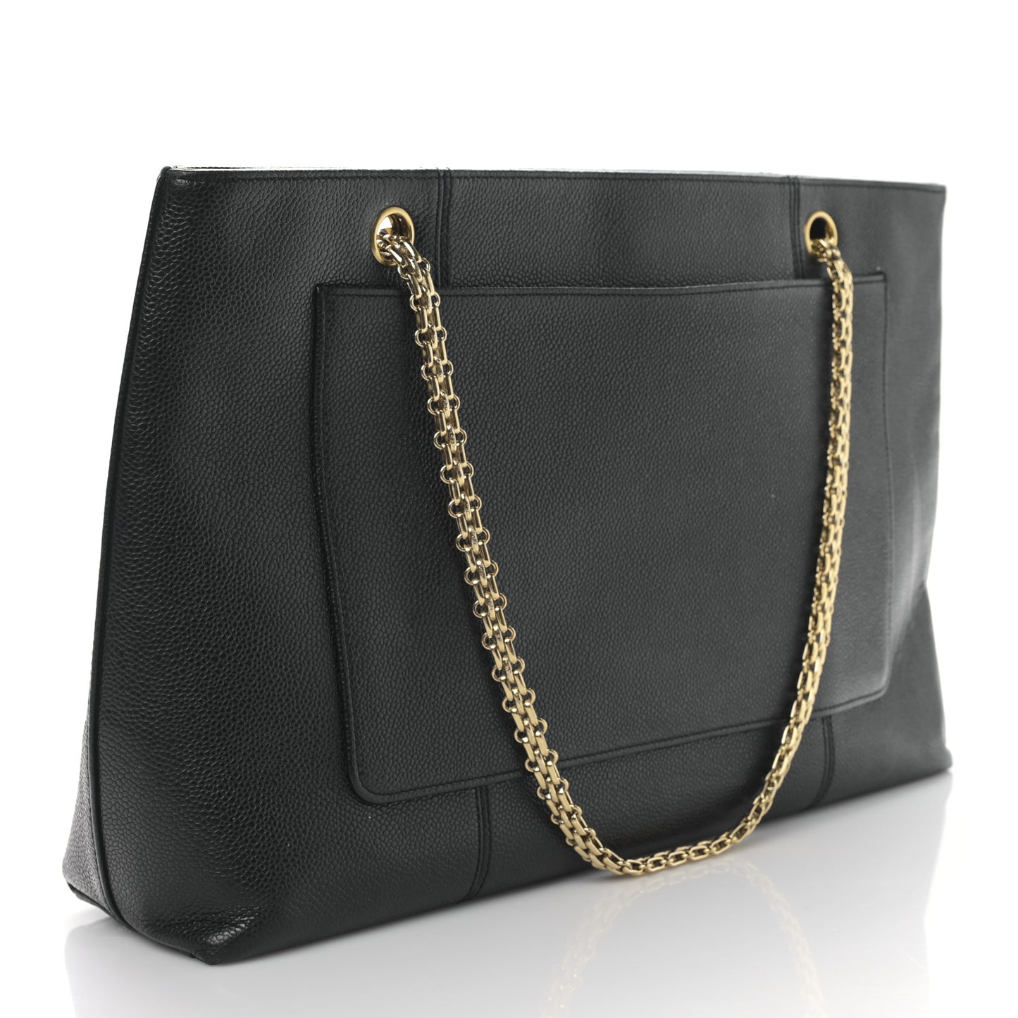 Caviar Bijoux Chain Shoulder Bag Black