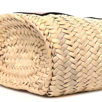 Loewe Raffia Small Basket Tote Bag Natural Tan 8 of 8