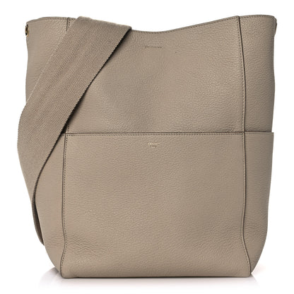 Celine Natural Calfskin Seau Sangle Bucket Bag Dune 1 of 9