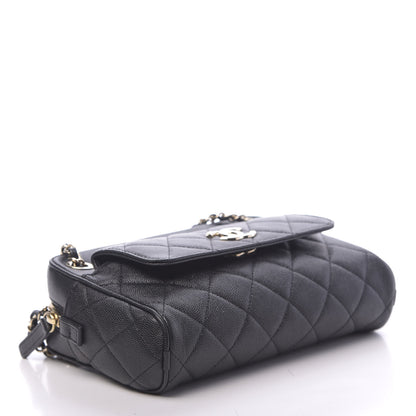 Chanel Caviar Quilted Small In & Out Camera Case Black 4 of 11