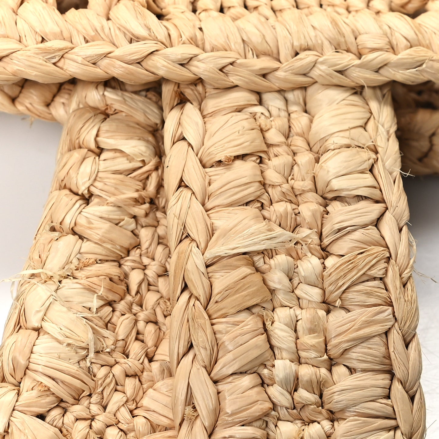 Raffia Summer Shopper Tote MM