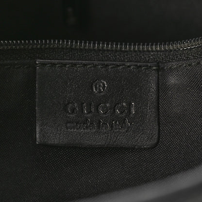 Gucci Monogram Small Jackie O Hobo Black 6 of 15