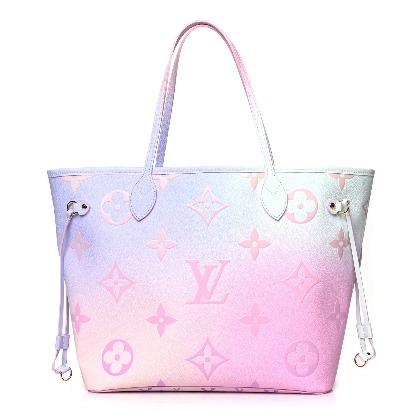 Monogram Giant Spring In The City Neverfull MM Sunrise Pastel