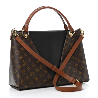 Louis Vuitton Monogram V Tote MM Black 2 of 4