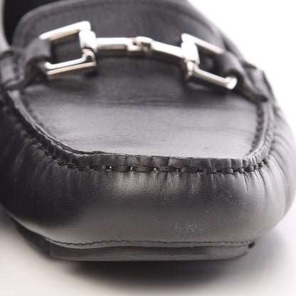 Gucci Calfskin Womens Driver Loafers 38 Black 6 of 12