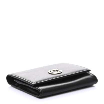 Gucci Calfskin GG Marmont Card Case Black 3 of 7