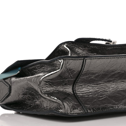 Proenza Schouler Metallic Lambskin Tiny PS1 Satchel Silver 7 of 8