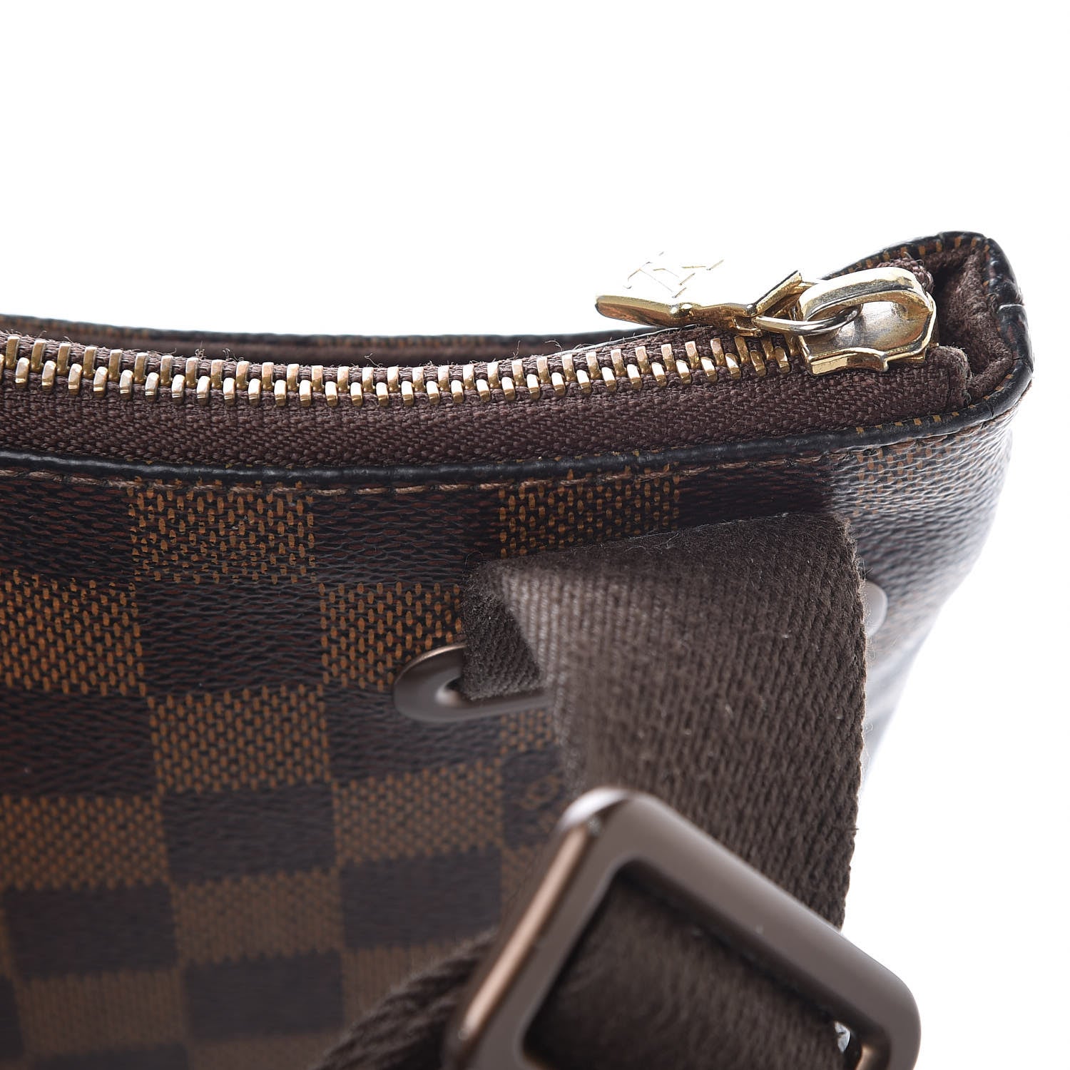 Louis Vuitton Damier Ebene Brooklyn Flat Pochette 11 of 17